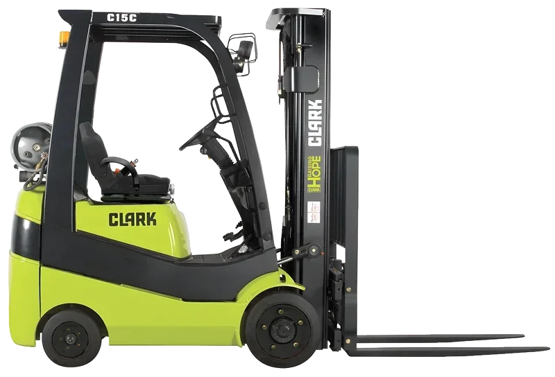Clark C-Series cushion tire counterbalanced forklift available in Hampton Roads, VA