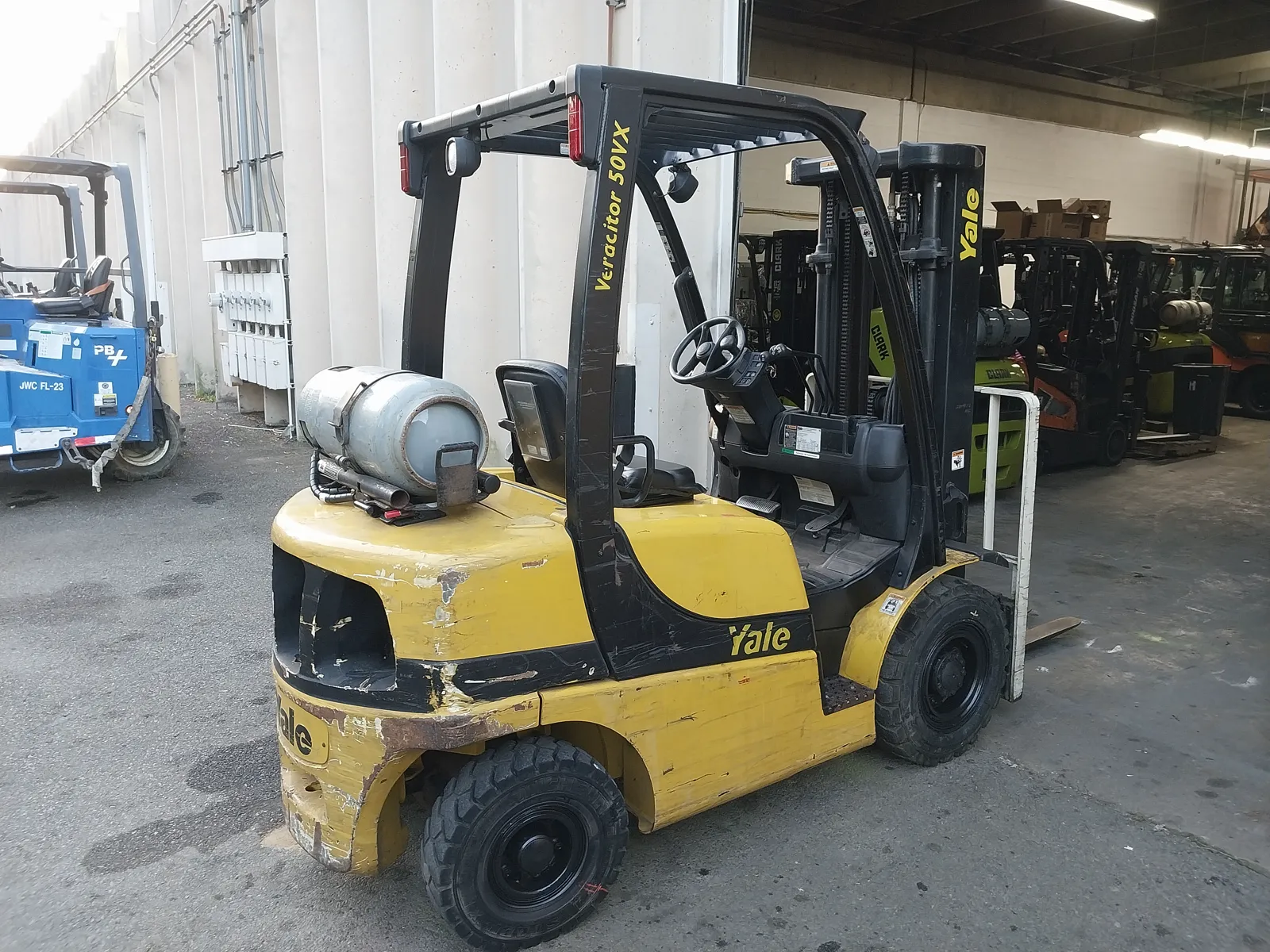 Used Yale Veracitor 50VX LP pneumatic-tire forklift for sale in Hampton Roads
